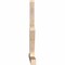 Ekena Millwork Saratoga Smooth Timber Gable Bracket, Douglas Fir, 96"W x 48"H x 3 1/2"D x 3 1/2"F, 12/12 Pitch GBW096X48X0404SAR00SDF - alternate 3